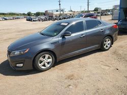 Salvage cars for sale at Colorado Springs, CO auction: 2015 KIA Optima LX