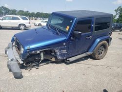 Salvage cars for sale at Dunn, NC auction: 2009 Jeep Wrangler Sahara