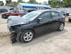 Salvage cars for sale at Wichita, KS auction: 2014 Ford Focus SE