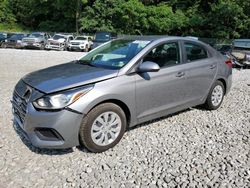 Salvage cars for sale at Center Rutland, VT auction: 2021 Hyundai Accent SE