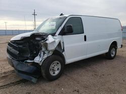 Salvage trucks for sale at Greenwood, NE auction: 2020 Chevrolet Express G2500