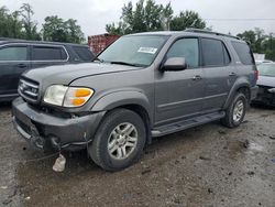 Toyota Sequoia salvage cars for sale: 2004 Toyota Sequoia Limited