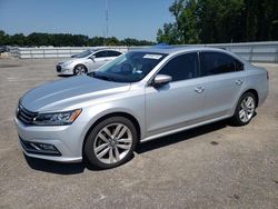 Salvage cars for sale at Dunn, NC auction: 2017 Volkswagen Passat SEL Premium