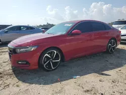 Salvage cars for sale at Riverview, FL auction: 2020 Honda Accord Sport