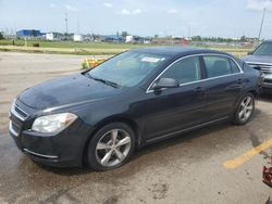 Salvage cars for sale at Woodhaven, MI auction: 2011 Chevrolet Malibu 1LT