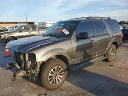 Salvage cars for sale at Grand Prairie, TX auction: 2017 Ford Expedition XLT