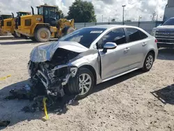 Toyota salvage cars for sale: 2021 Toyota Corolla LE