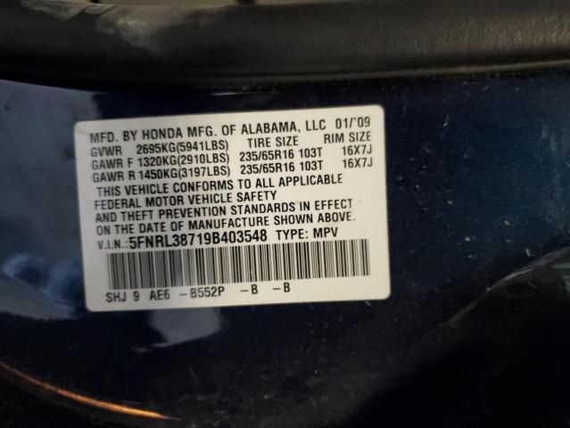 2009 Honda Odyssey EXL