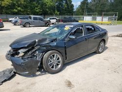 Salvage cars for sale at Greenwell Springs, LA auction: 2015 Toyota Camry LE