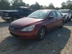 Honda salvage cars for sale: 2005 Honda Accord EX