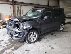 Salvage cars for sale at Leroy, NY auction: 2022 Jeep Renegade Sport