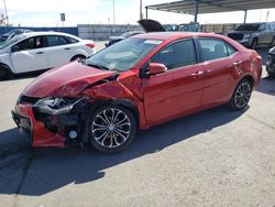 Salvage cars for sale at Anthony, TX auction: 2016 Toyota Corolla L