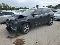 Jeep salvage cars for sale: 2019 Jeep Cherokee Limited