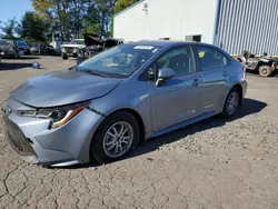 Salvage cars for sale at auction: 2022 Toyota Corolla LE