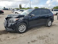 Toyota Corolla cr Vehiculos salvage en venta: 2022 Toyota Corolla Cross LE