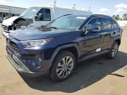 Salvage cars for sale at New Britain, CT auction: 2020 Toyota Rav4 XLE Premium