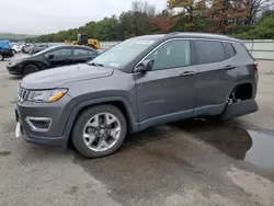 Jeep salvage cars for sale: 2020 Jeep Compass Limited