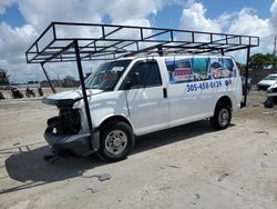 Salvage cars for sale from Copart Homestead, FL: 2013 Chevrolet Express G2500