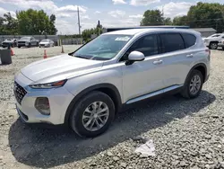 Salvage cars for sale at Mebane, NC auction: 2019 Hyundai Santa FE SEL