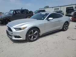 Salvage cars for sale at Kansas City, KS auction: 2015 Ford Mustang