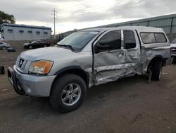 Salvage cars for sale at Albuquerque, NM auction: 2008 Nissan Titan XE