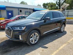 Salvage cars for sale at Wichita, KS auction: 2022 Audi Q7 Premium Plus