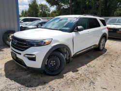 Salvage cars for sale from Copart Midway, FL: 2021 Ford Explorer XLT