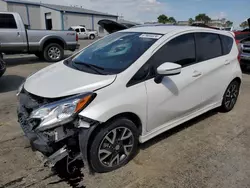 Salvage cars for sale at Tulsa, OK auction: 2015 Nissan Versa Note S