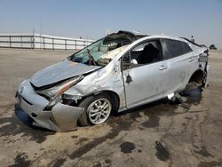 Salvage cars for sale at Fresno, CA auction: 2016 Toyota Prius