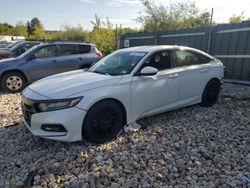 Salvage cars for sale at Candia, NH auction: 2018 Honda Accord Sport