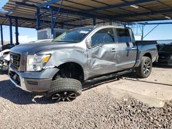 Salvage cars for sale at Phoenix, AZ auction: 2021 Nissan Titan SV