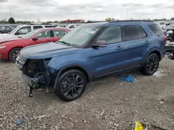 Salvage cars for sale from Copart Cahokia Heights, IL: 2018 Ford Explorer XLT