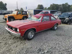 Salvage cars for sale at Mebane, NC auction: 1976 Chevrolet Nova