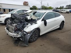 Salvage cars for sale at New Britain, CT auction: 2019 Honda Civic LX