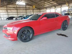 Chevrolet salvage cars for sale: 2015 Chevrolet Camaro LT