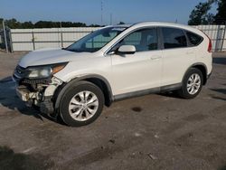 Salvage cars for sale at Dunn, NC auction: 2012 Honda CR-V EXL