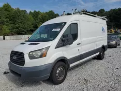 Salvage trucks for sale at Gainesville, GA auction: 2016 Ford Transit T-250