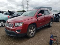 Jeep salvage cars for sale: 2017 Jeep Compass Latitude