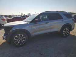 Salvage cars for sale at Indianapolis, IN auction: 2020 Ford Explorer ST