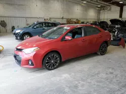 Toyota salvage cars for sale: 2016 Toyota Corolla L