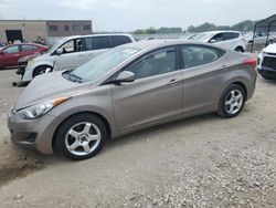 Salvage cars for sale at Kansas City, KS auction: 2012 Hyundai Elantra GLS