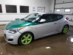 Salvage cars for sale at Blaine, MN auction: 2012 Hyundai Veloster