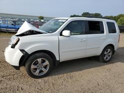 Salvage cars for sale at Davison, MI auction: 2015 Honda Pilot EXL