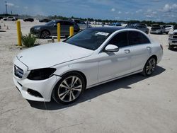 Salvage cars for sale at Arcadia, FL auction: 2018 Mercedes-Benz C300