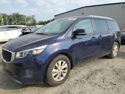 KIA salvage cars for sale: 2018 KIA Sedona LX