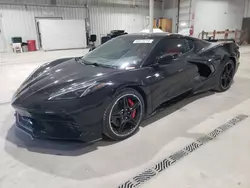 Salvage cars for sale at York Haven, PA auction: 2021 Chevrolet Corvette Stingray 1LT