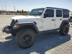 Salvage cars for sale at Mentone, CA auction: 2018 Jeep Wrangler Unlimited Sport