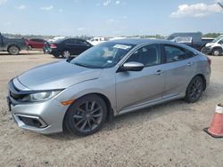 Vehiculos salvage en venta de Copart Houston, TX: 2019 Honda Civic EX