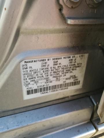 2003 Nissan Altima Base