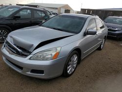 Honda salvage cars for sale: 2007 Honda Accord EX